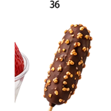 Plátano con chocolate