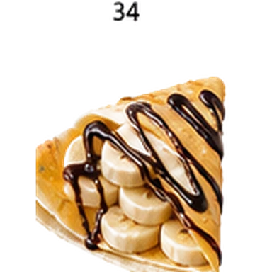 Crepe de plátano