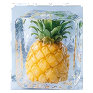 Piña congelada
