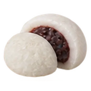 Mochi de judía roja