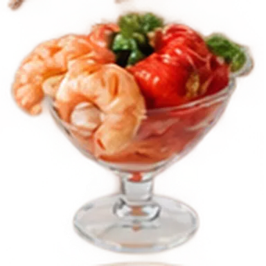 Cóctel de gambas