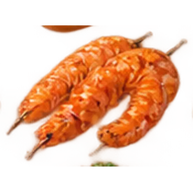 Шашлычок из креветок